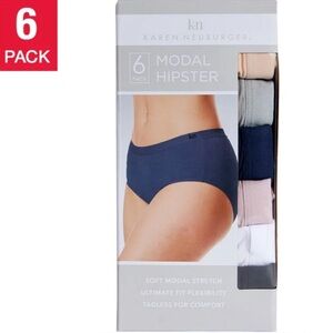 Karen Neuburger Women's Modal Hipster, 6-pack